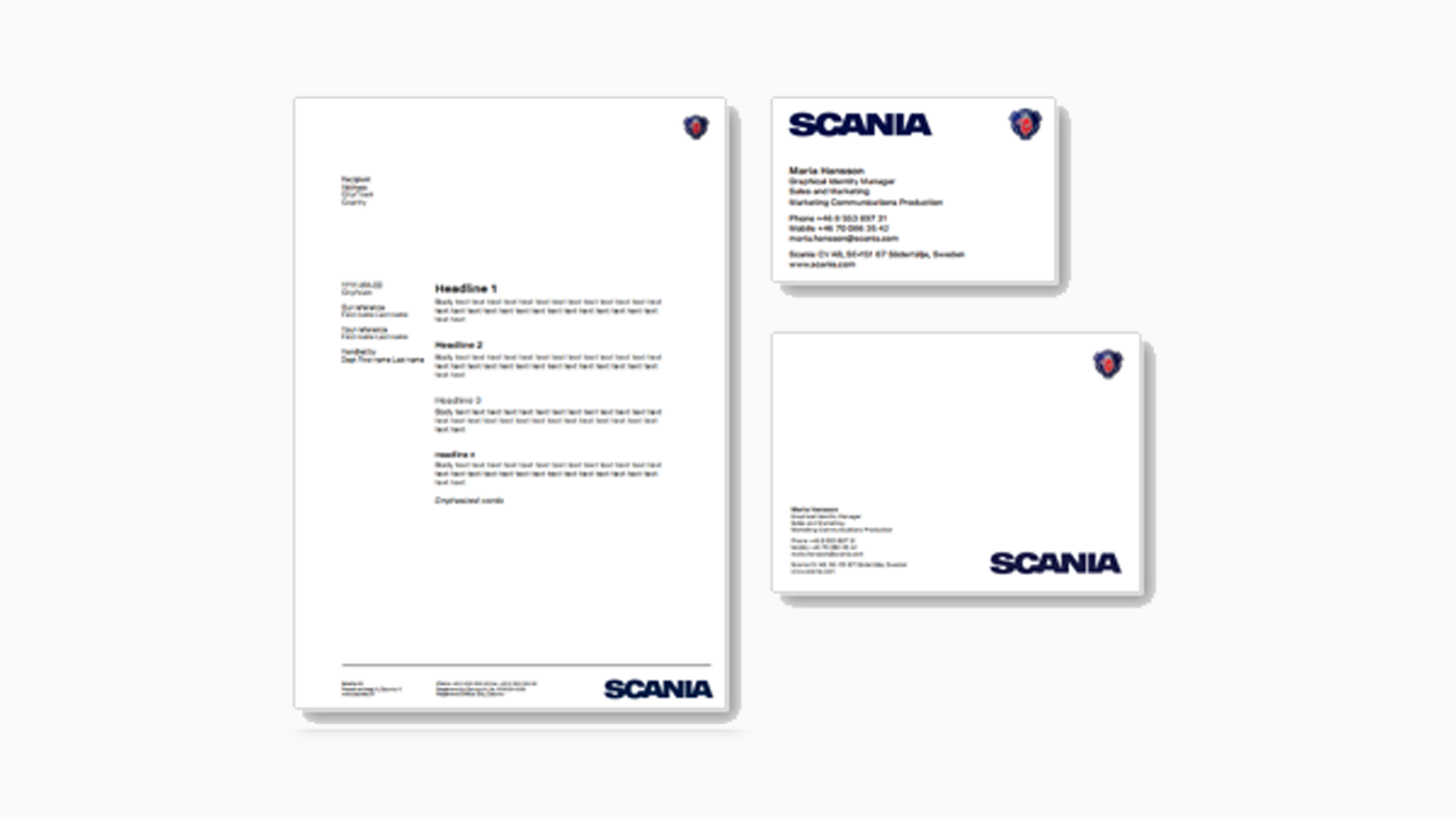 Stationery templates