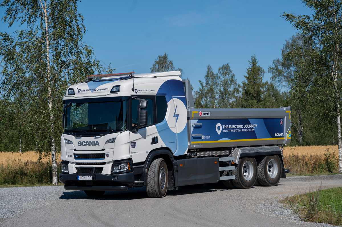 Scania electric truck 36P B6x4NB