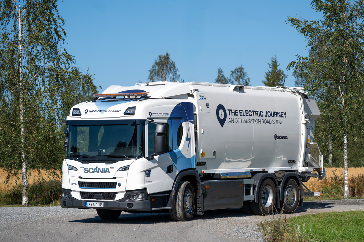 Scania electric truck 27L B6x2*4NB