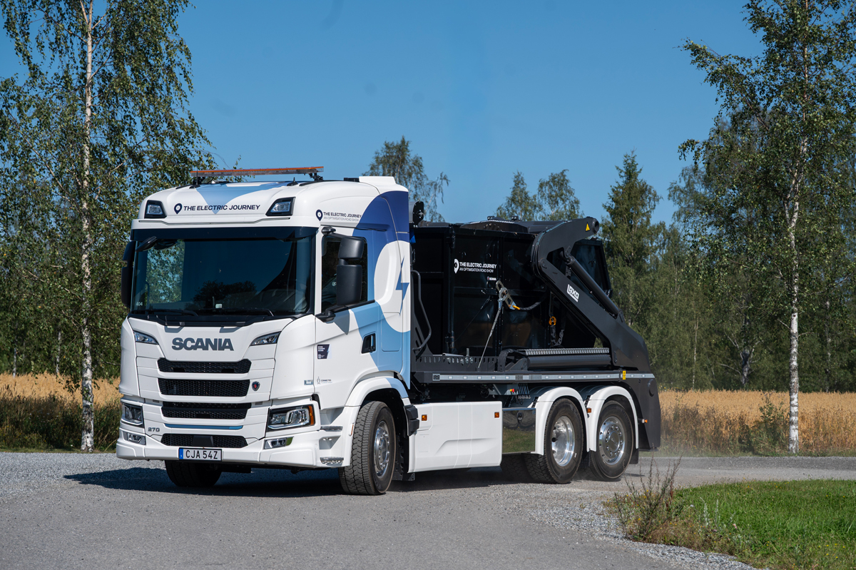 Scania electric truck 27 G B6x2*4NB
