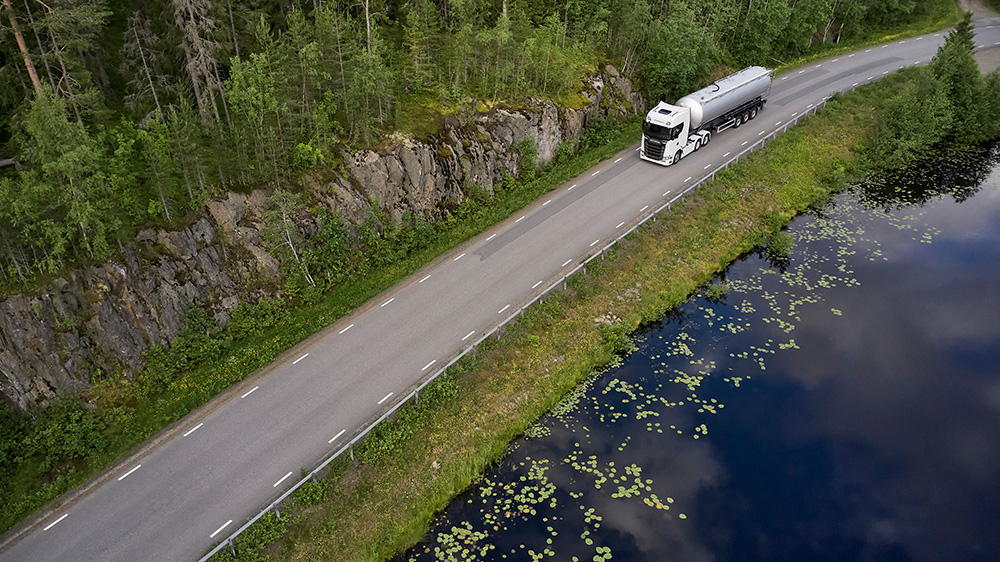 Log in to Scania Media Portal