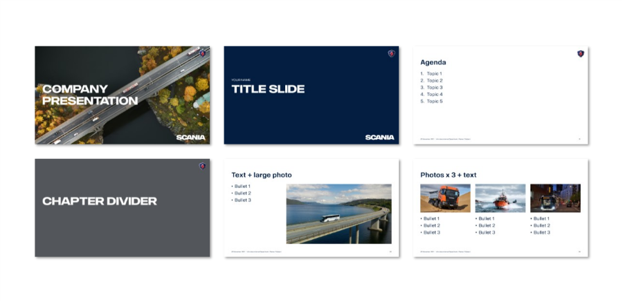 PowerPoint layout