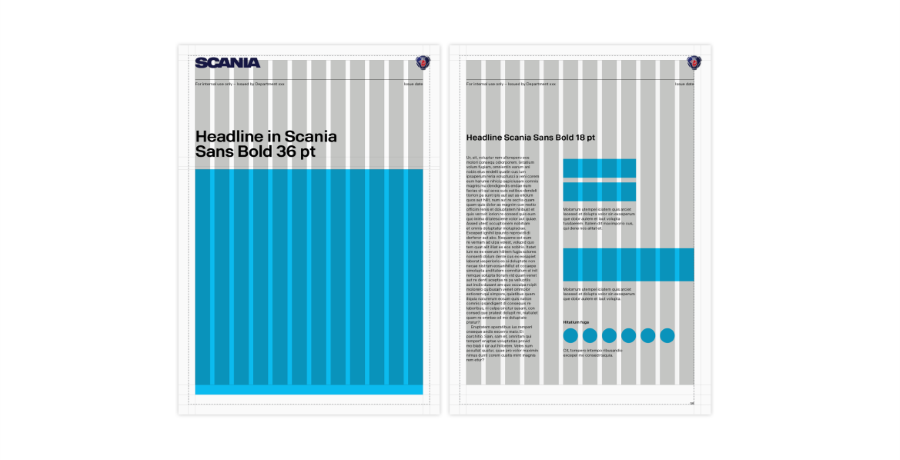 Grid for internal and formal communication
