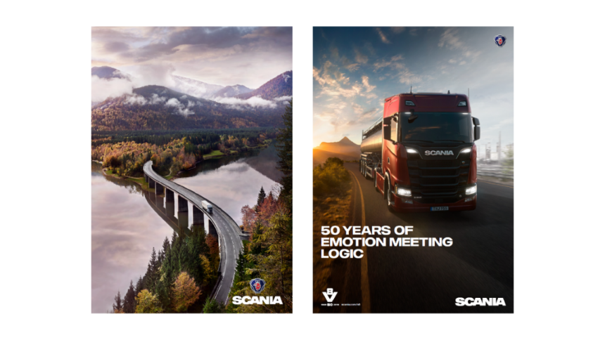 Two examples of posters in portrait format