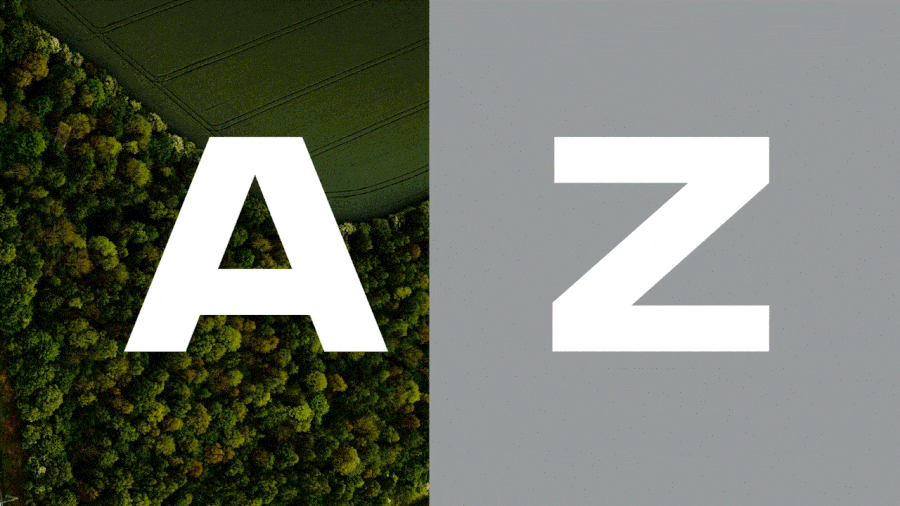 Animation of the Scania Sans font versions