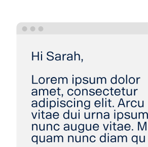 Scania Sans used in e-mail