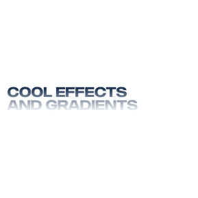 Illustration of effects and gradients that shouldn't be used