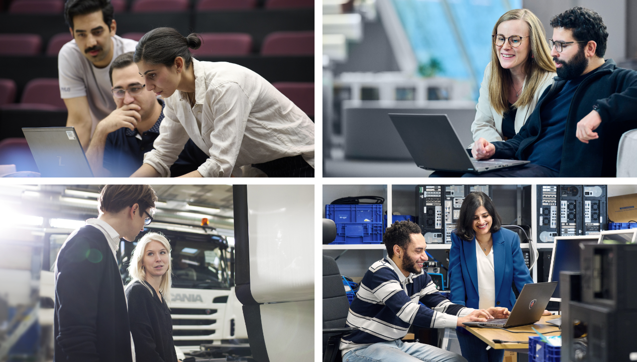 technology collage