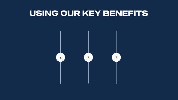 Animation of key benefits