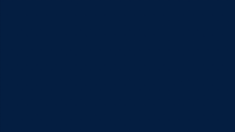 Logotype with blue background