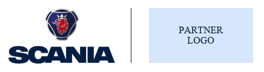 Scania and partner logo