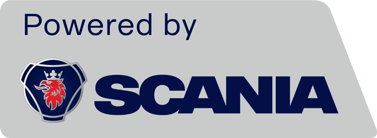 Scania and partner logo