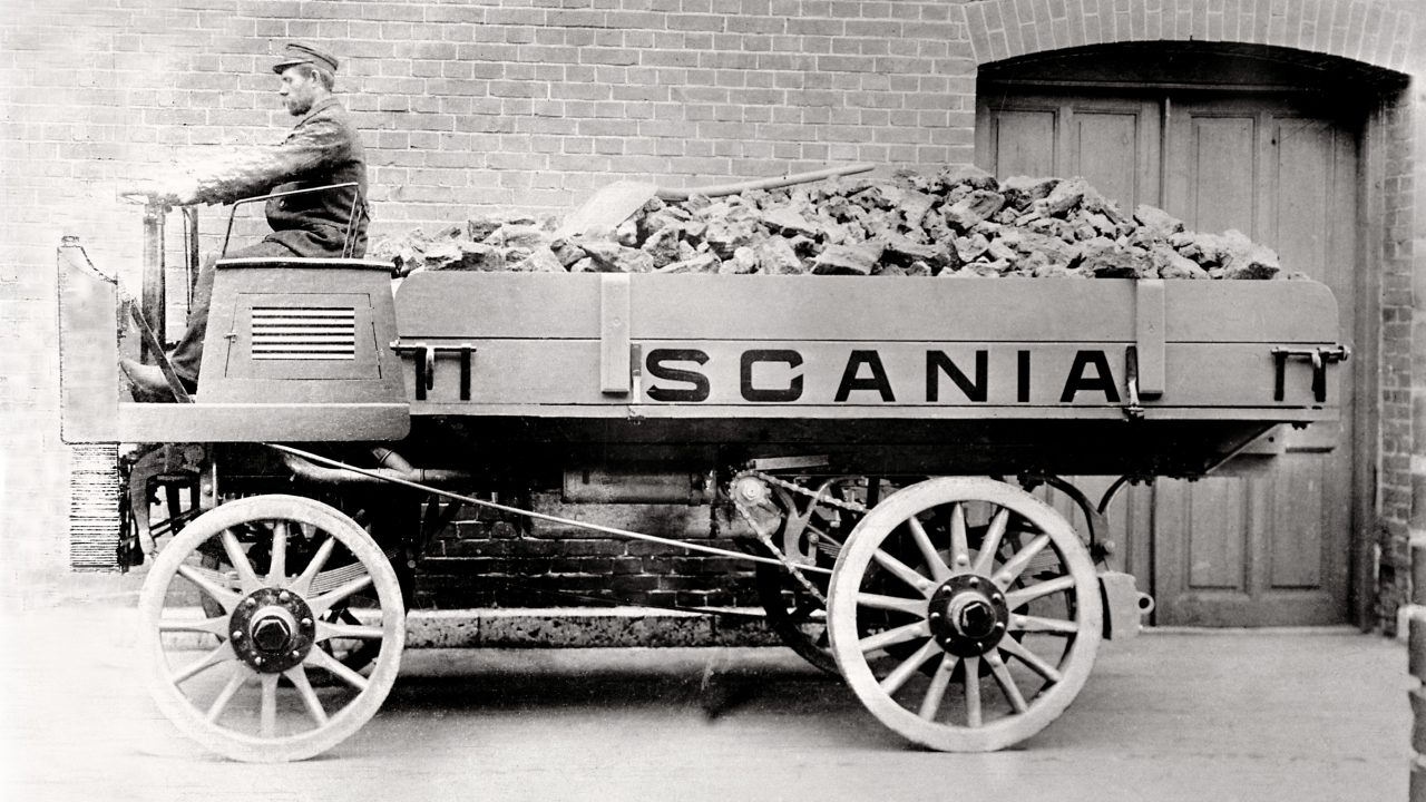 Scania 1.5 tonne truck in 1902
