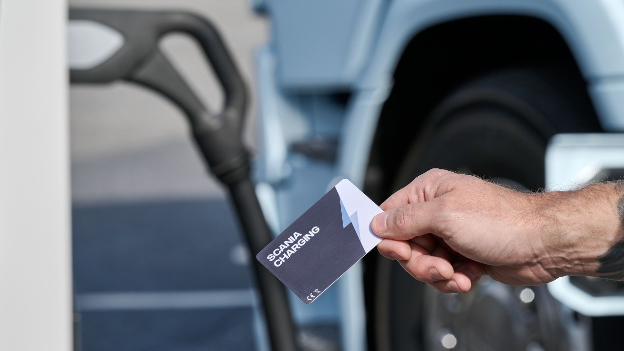 Kaart voor toegang tot opladen