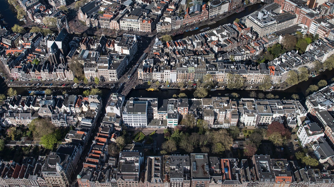 Gesamtansicht einer Stadt