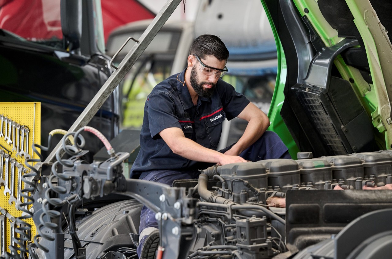 Scania Reparatur und Wartung