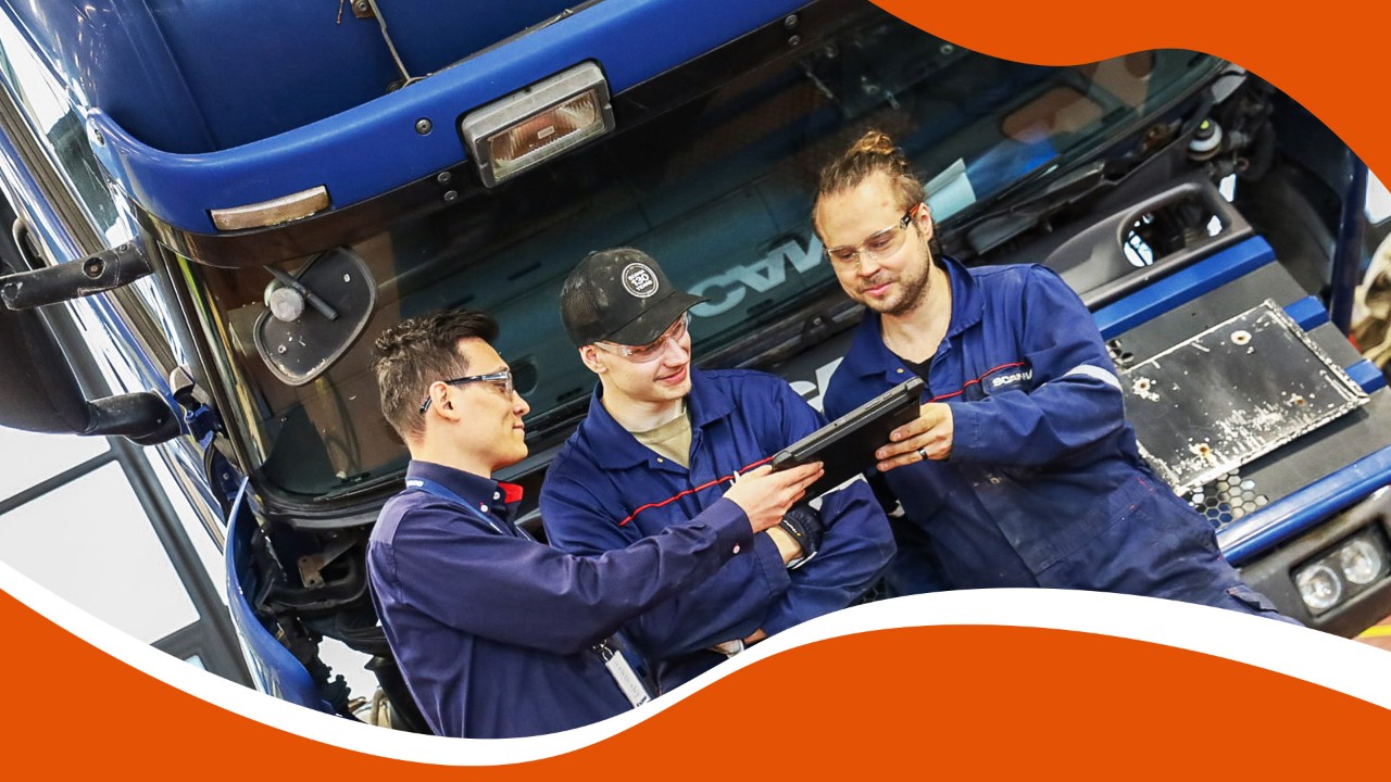 Gripen-huolto Scania