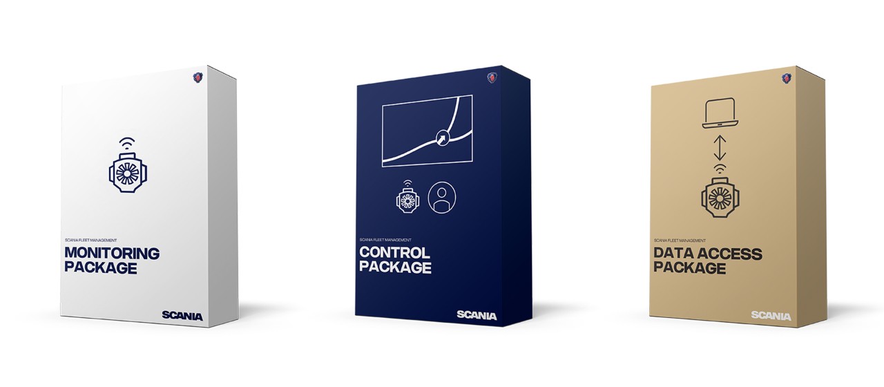 Les services de gestion de parc pour les moteurs, le pack Contrôle, le pack Suivi et le pack d’accès aux données