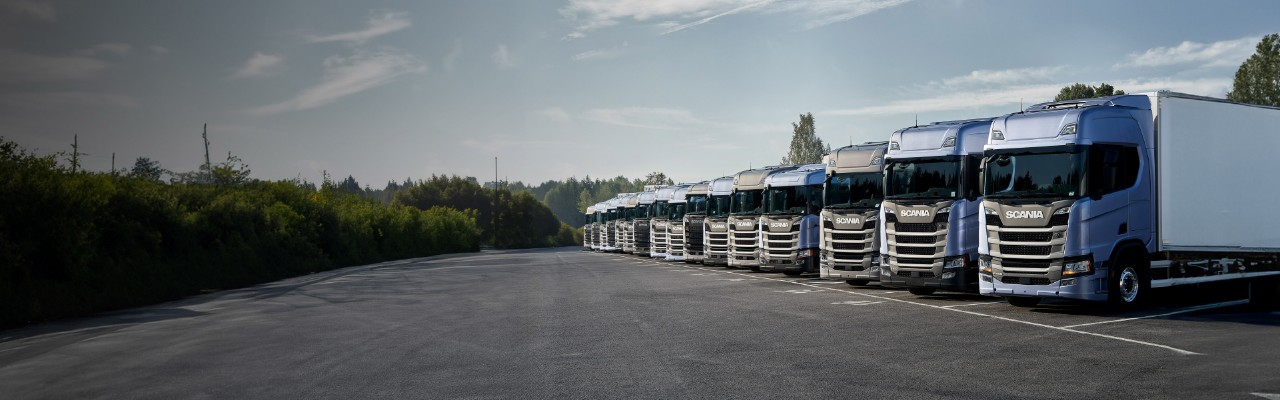 parc de camions Scania