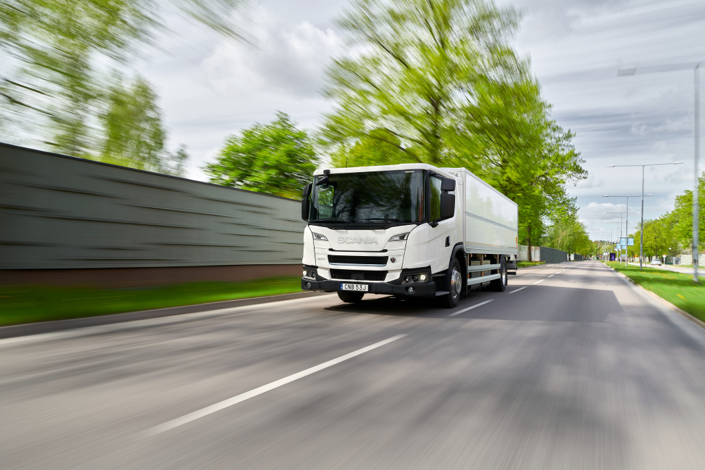 Scania 25 L Electrique / BEV 4x2, marchandises diverses.