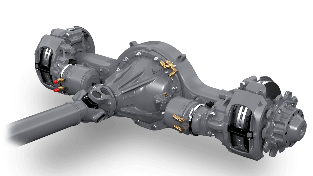 Scania Hinterachse R756