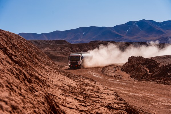 No cualquier camión