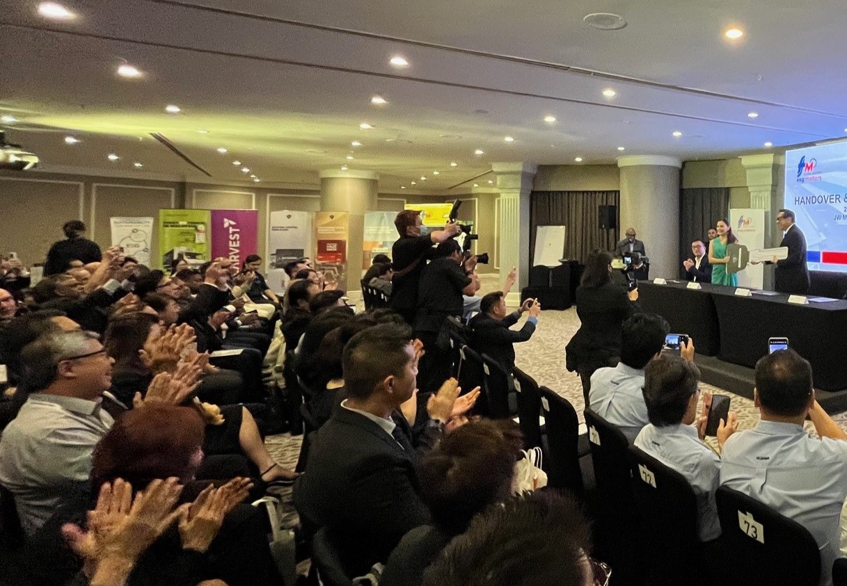 Handover ceremony to FMG