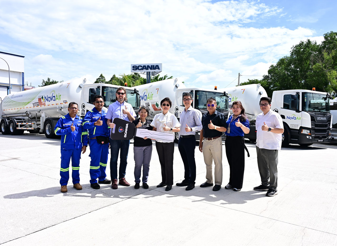 First Scania Super for Bulk ADR Transport equipped with ADAS