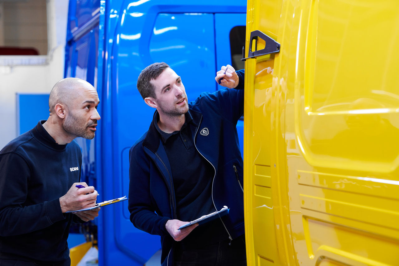 Karriärvägar som mättekniker på Scania Oskarshamn