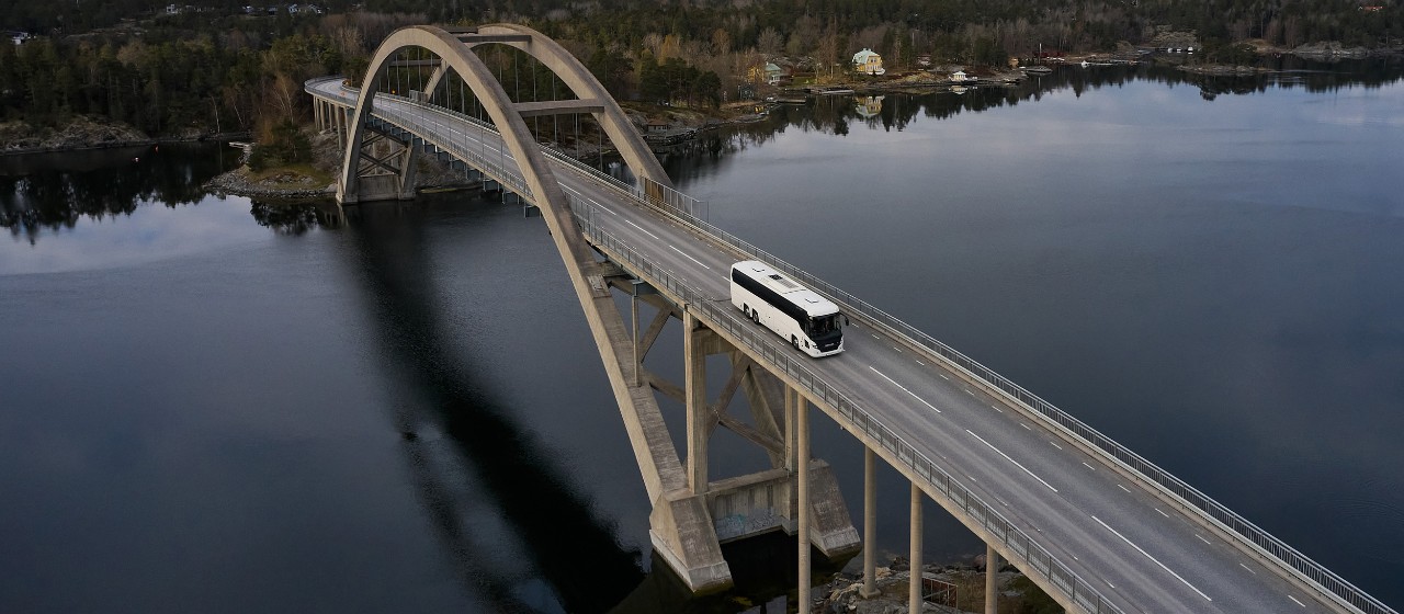 Scanias bussgeneration för beställningstrafik