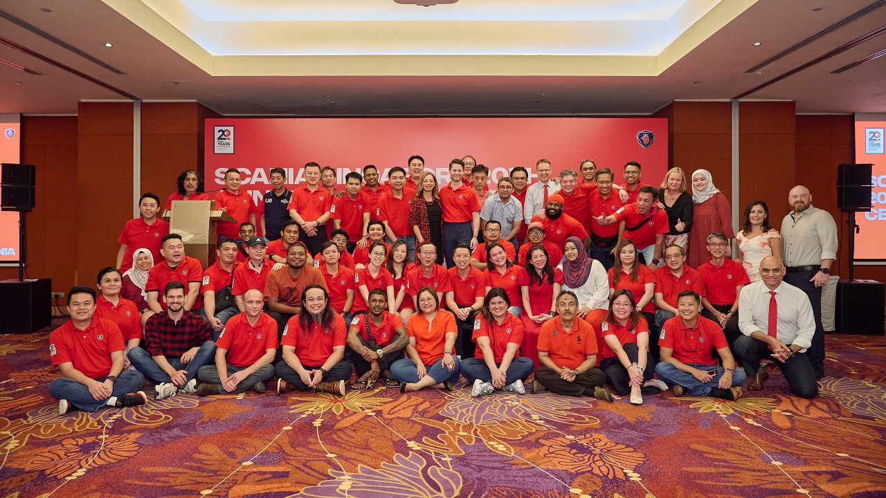 SCANIA SINGAPORE CELEBRATES 20 YEARS OF MILESTONES, LOOKS FORWARD TO AN ELECTRIC FUTURE