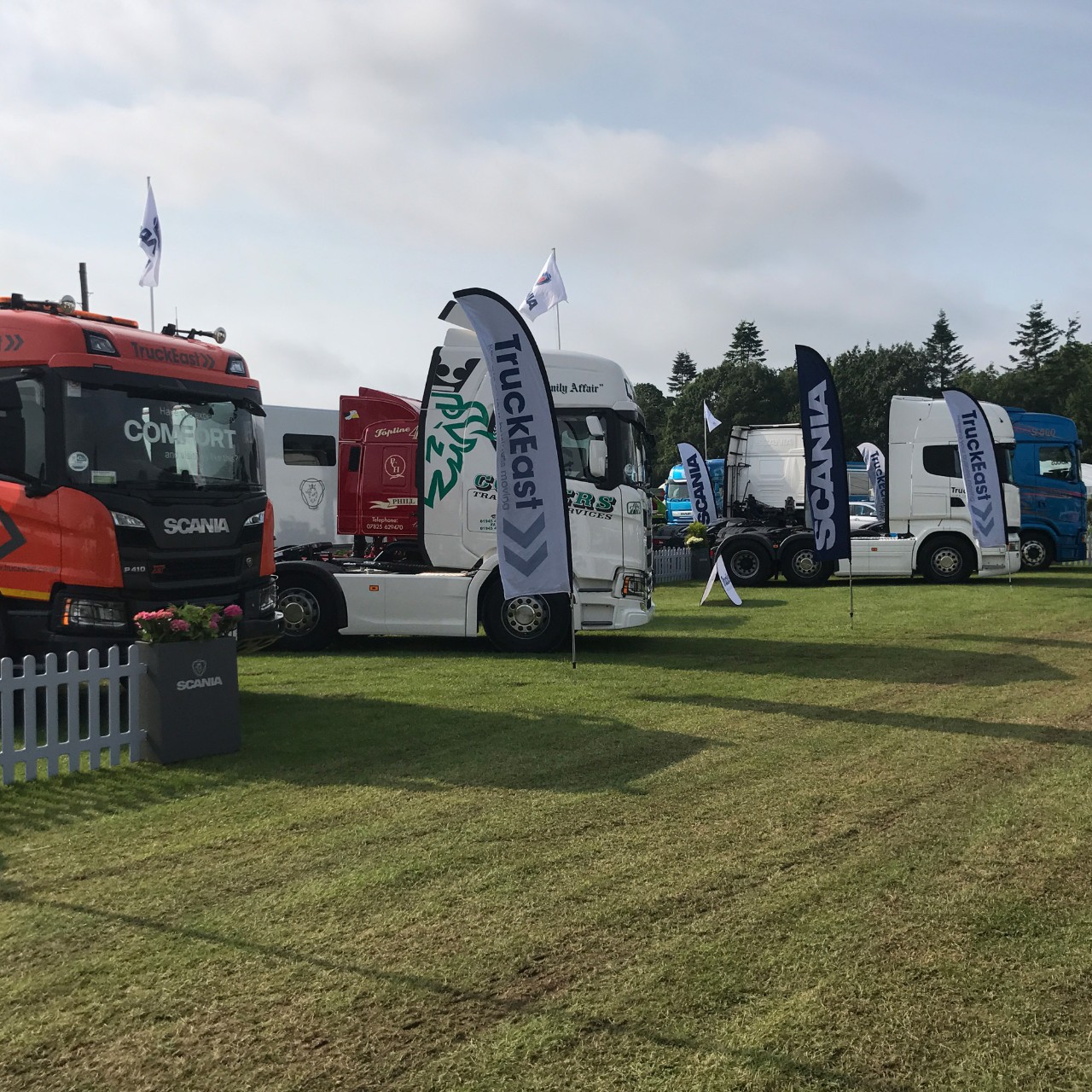 Scania truck line up