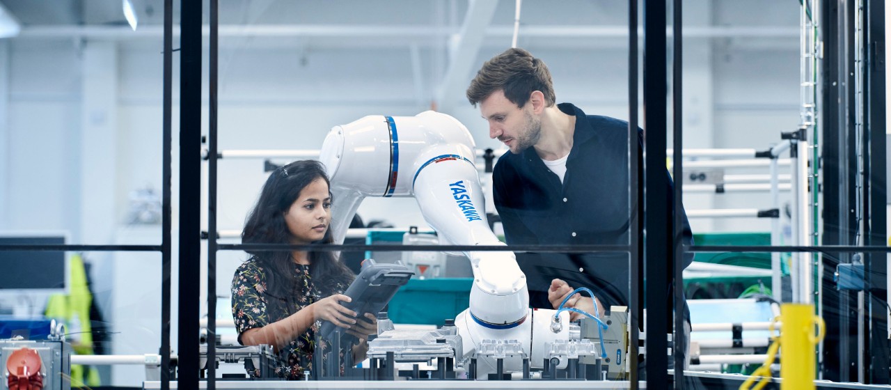 Scania Smart factory lab